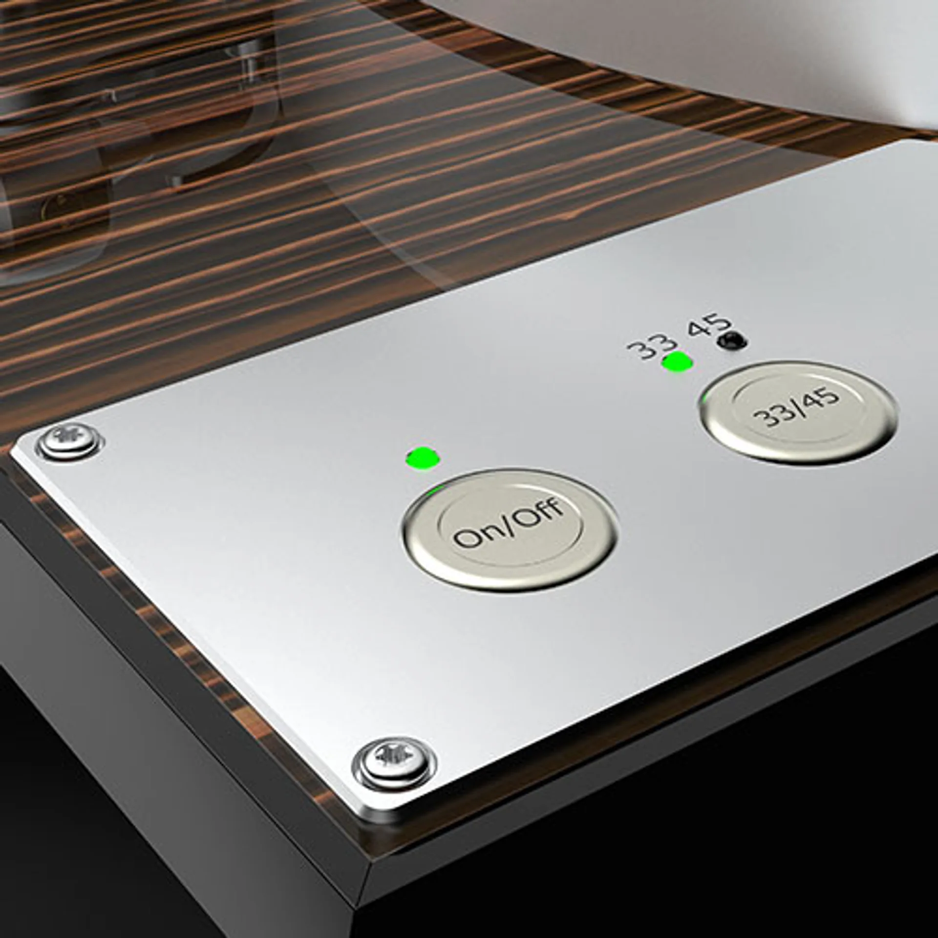 Integrated speed control panel on Acoustic Signature Verona Neo chassis